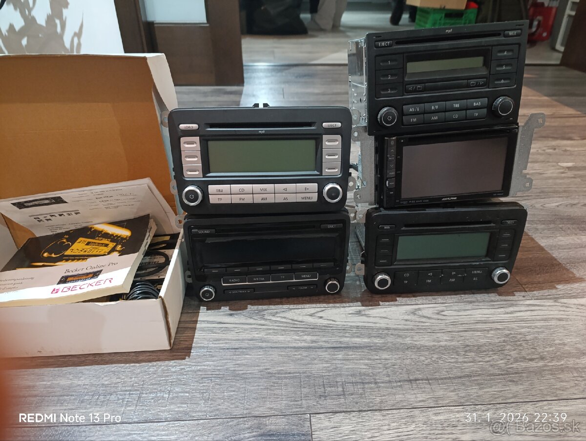 Rôzne radia do áut - 2