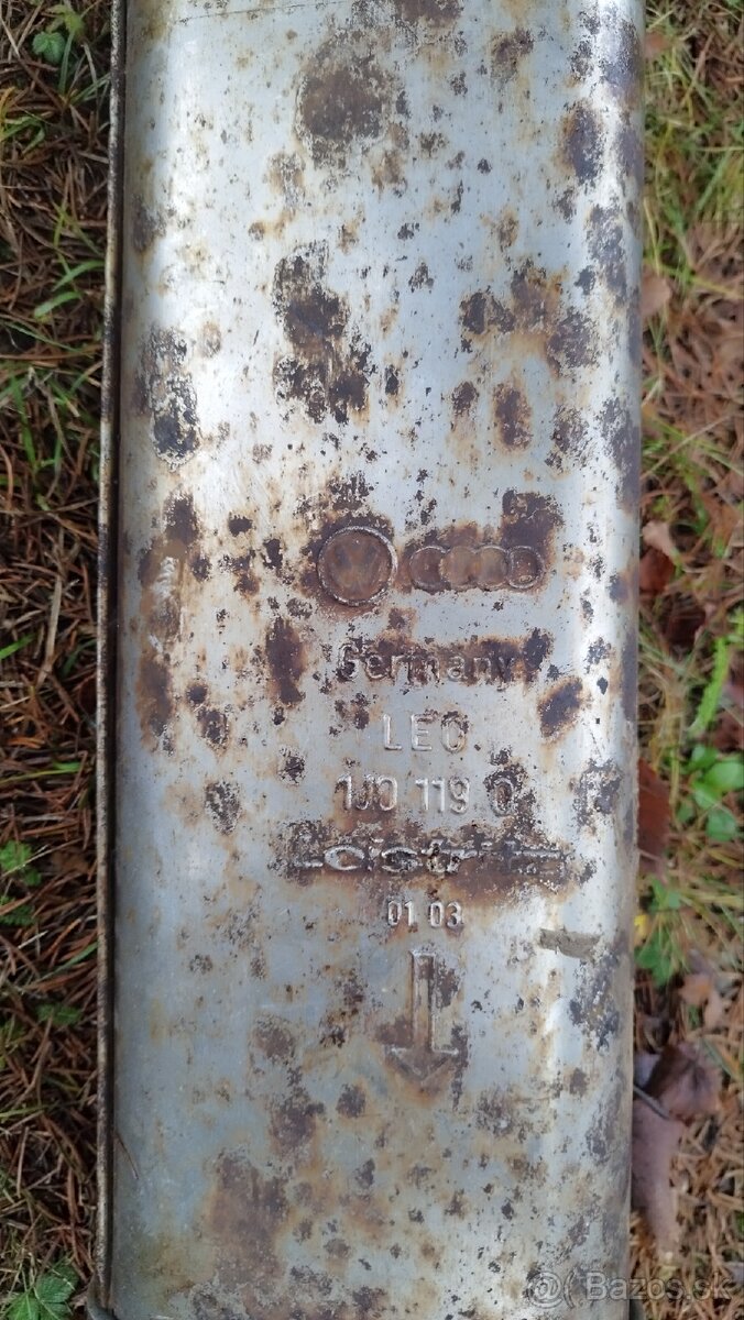 Stredný tlmič Golf 4, 4motion - 2