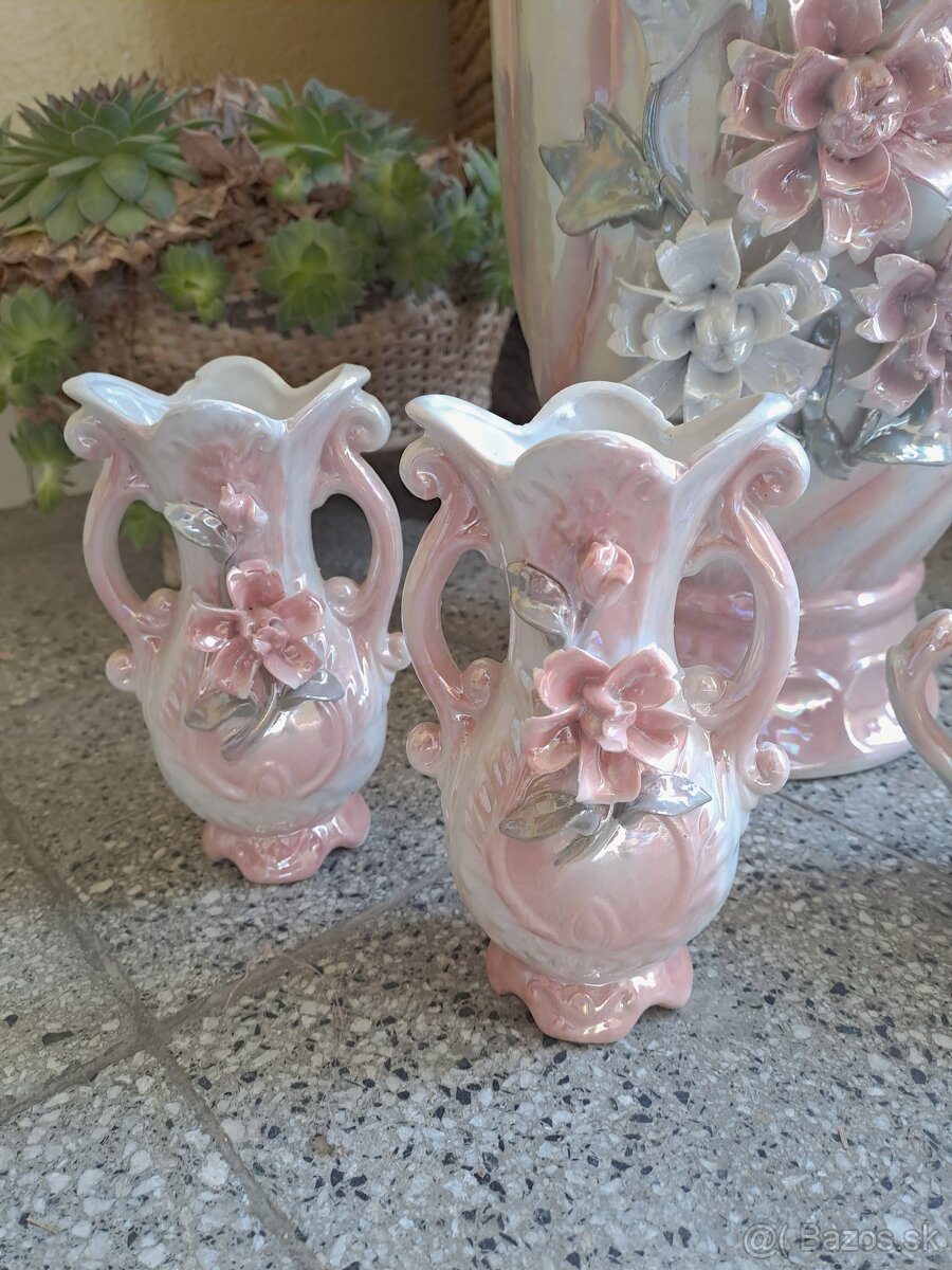 Porcelánový set, perleťový - 2