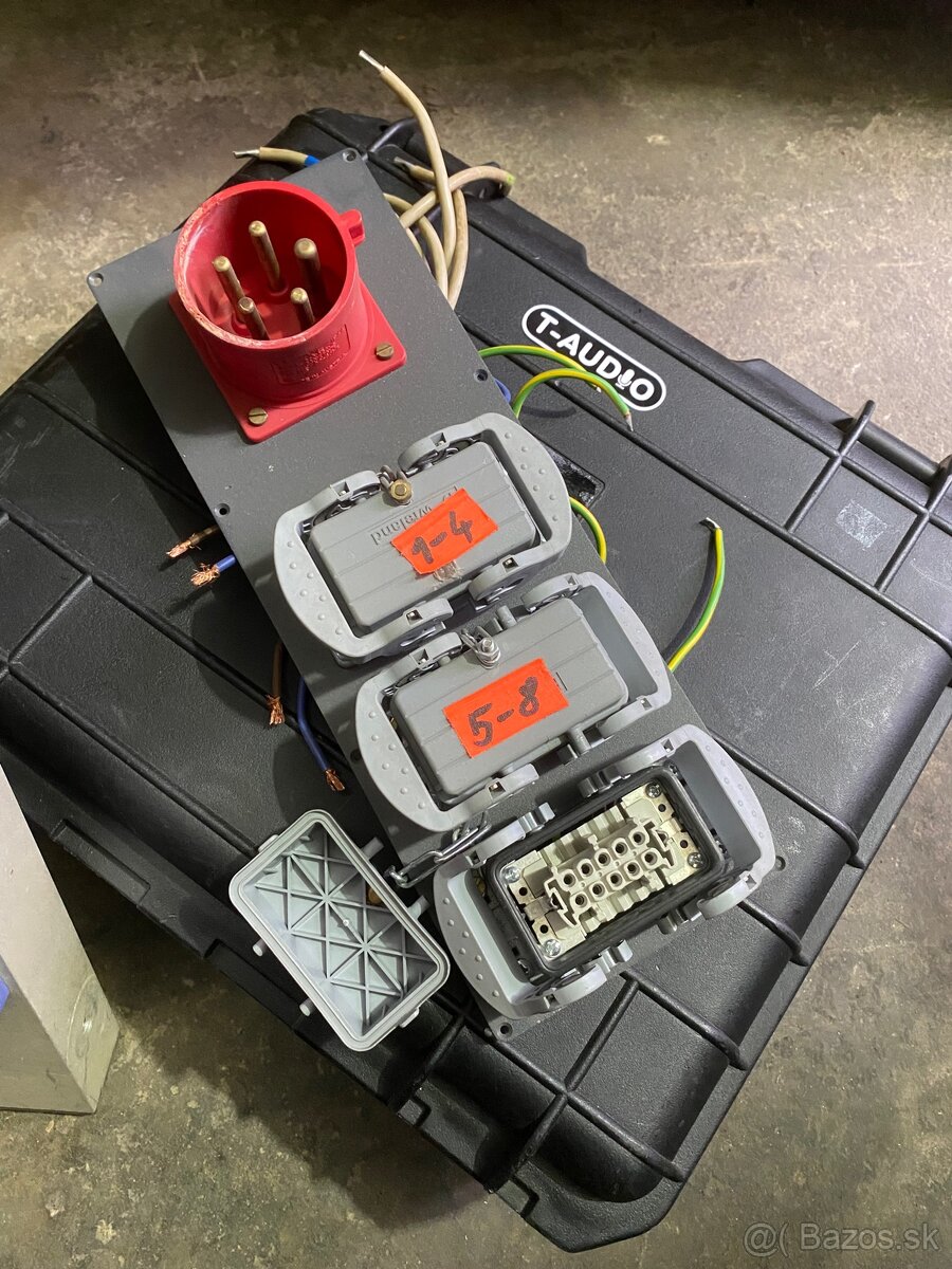 Rahno a Wieland (Harting) multipin panel - 2