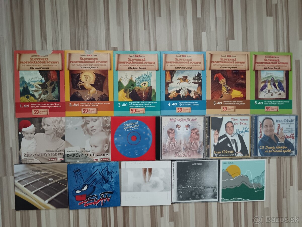 CD a DVD zbierka na predaj - 2