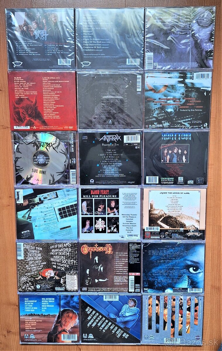 METAL CD NA PREDAJ 1 - 2