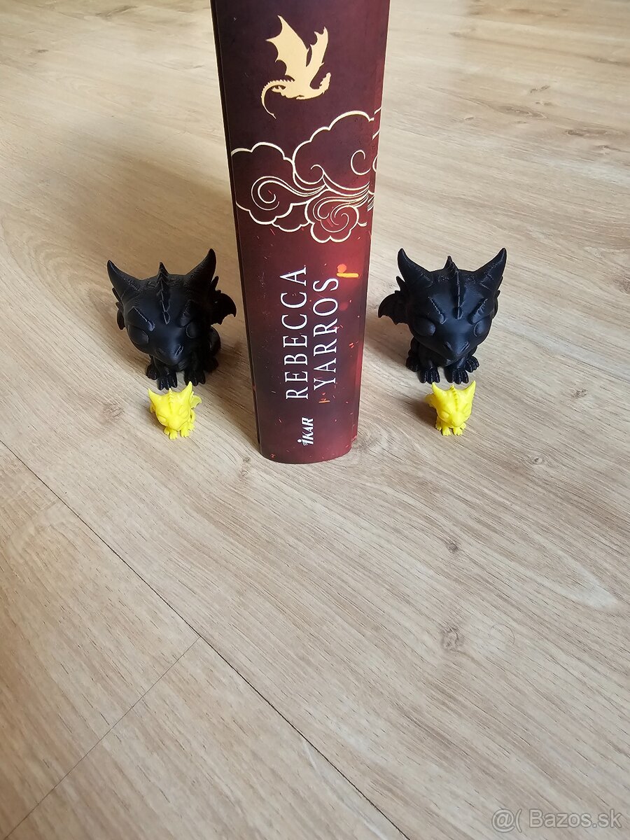 Fourth Wing (Štvrté krídlo) dekorácia knižnice - 2