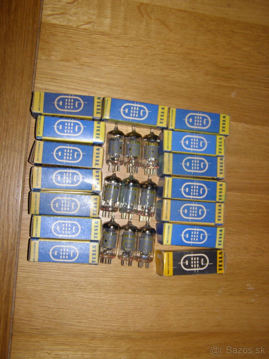 Elektrónky Tesla EF806S,RFT,Philips, a iné.... - 2