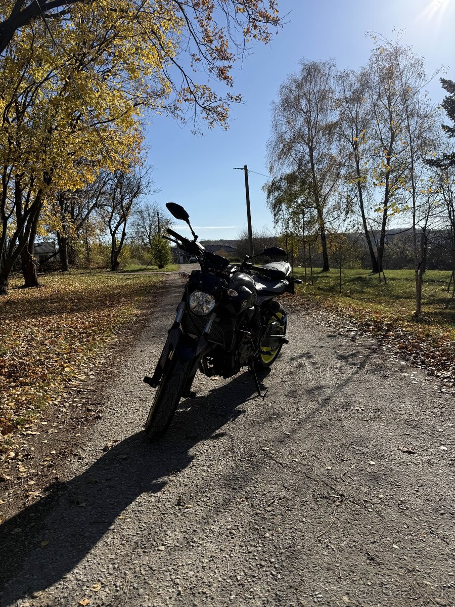 Yamaha mt07 35kw PLNE OTVORENA - 2