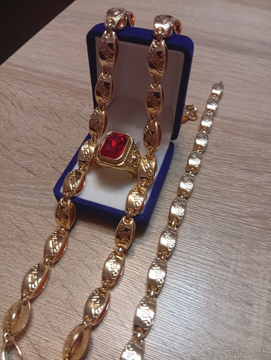 VERSACE - NÁDHERNÝ LUXUSNÝ POZLÁTENÝ SET - 2