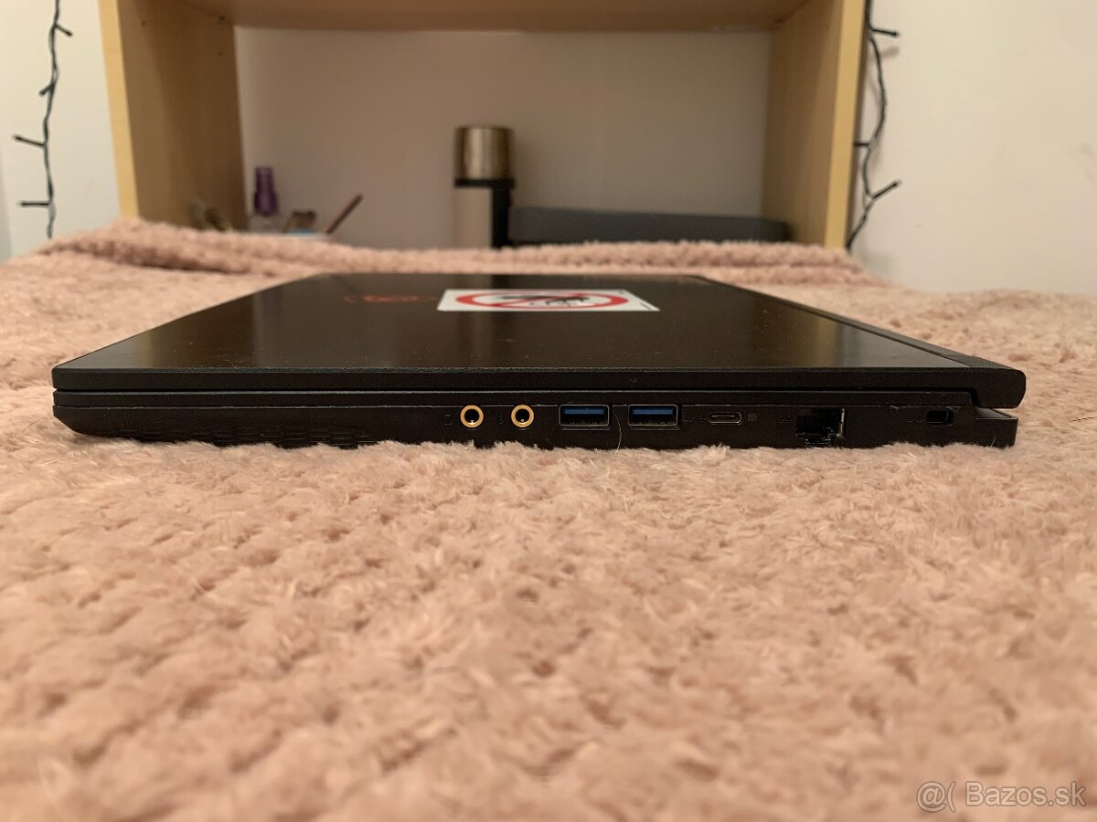 MSI GF63 Thin 12UC – i5, RTX 3050, 16 GB RAM, ako nový - 2