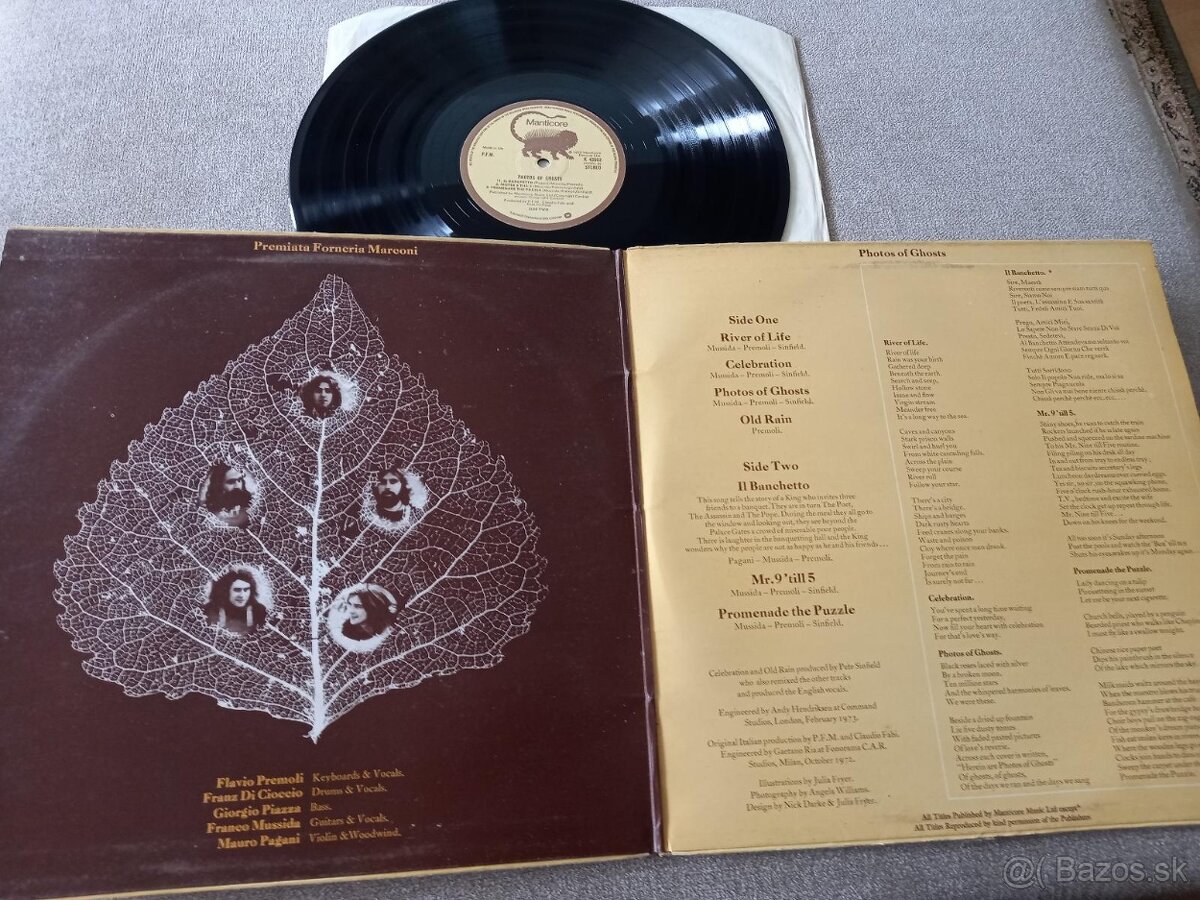 PFM „Chocolate Kings“ /Manticore 1976/+ textova priloha vyni - 2