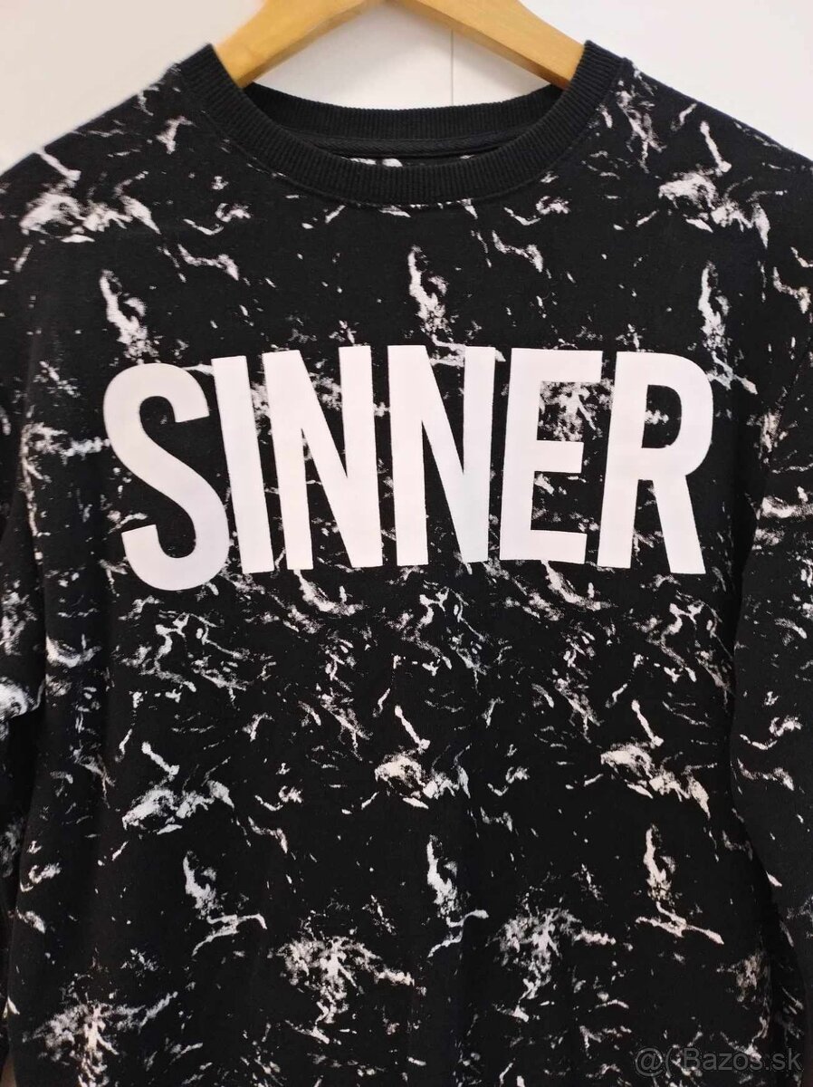 Pánska čierno-biela mikina (House) - 2