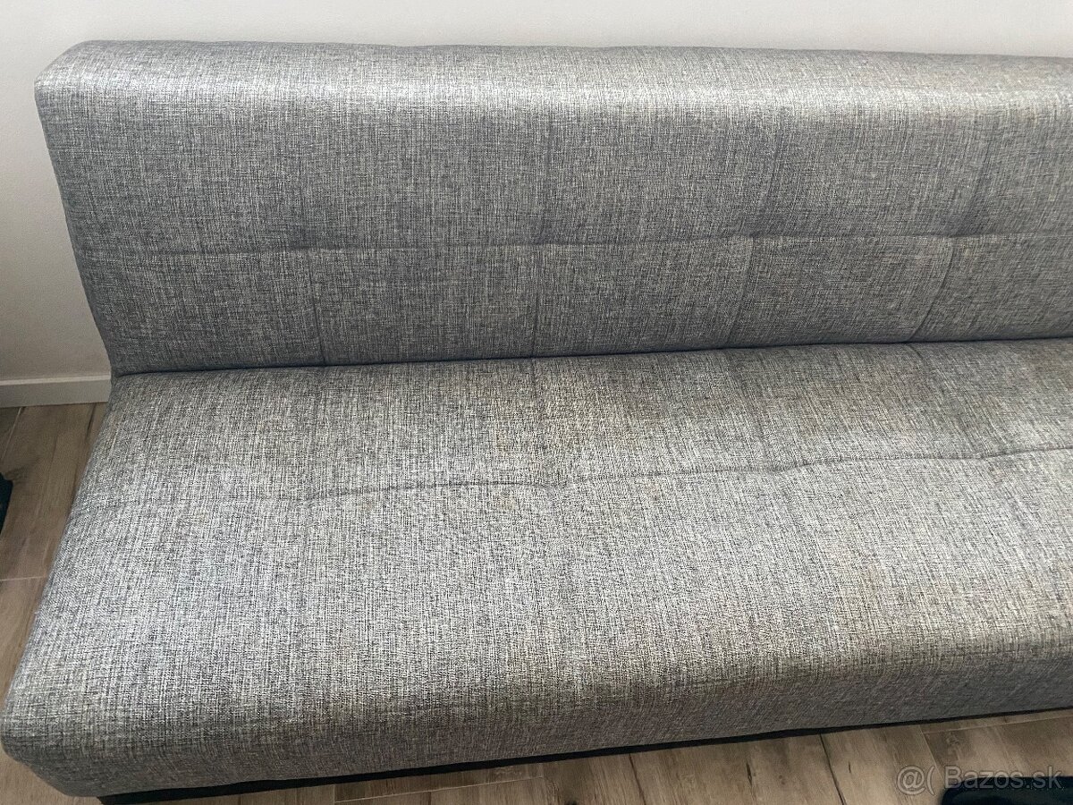 Predám roztahovaci gauč sivý - 2