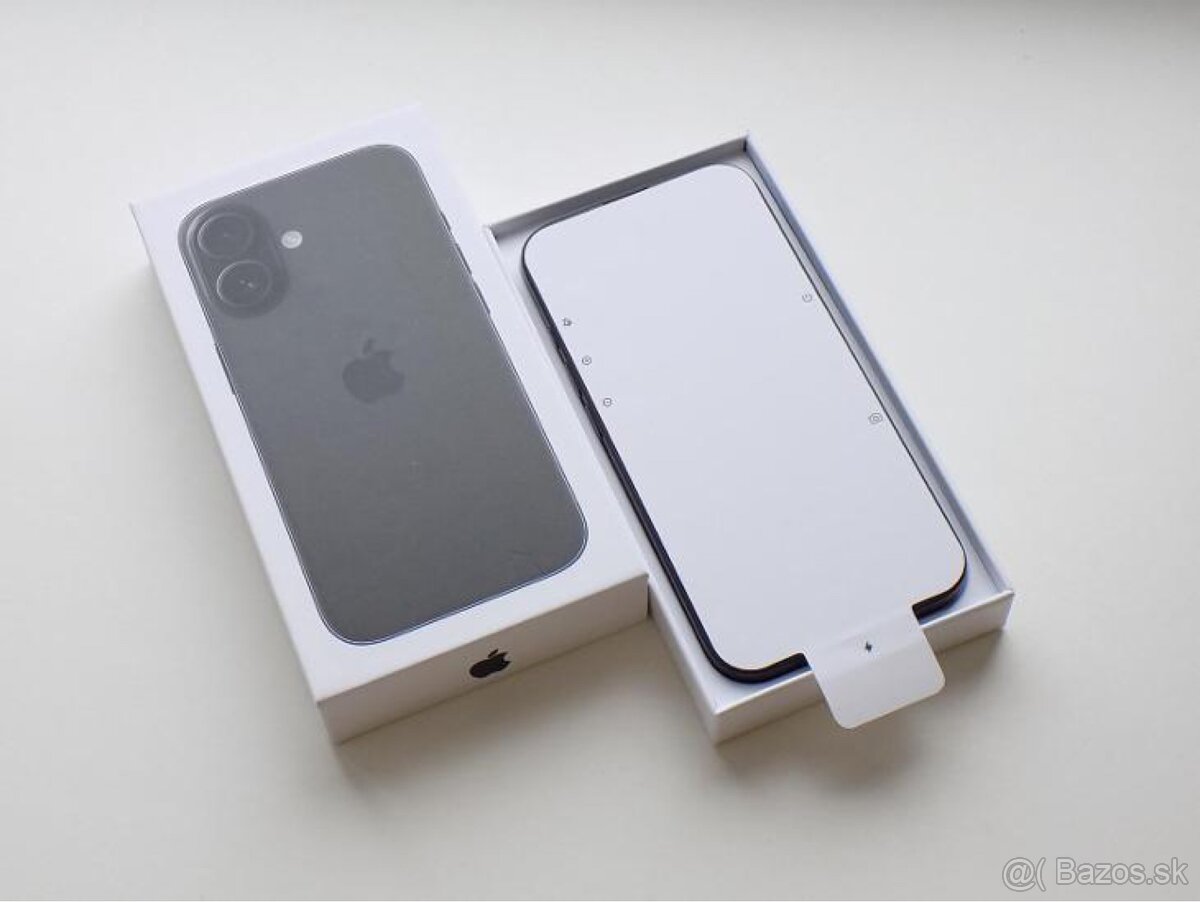 iPhone 16 - 128GB (Čierny) - 2