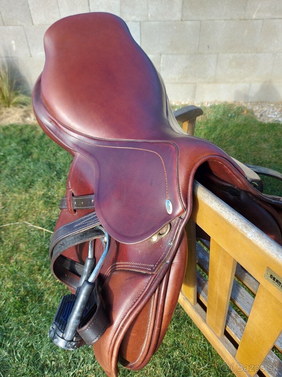 Predám skokové sedlo Kentaur Triton hnedé - 2
