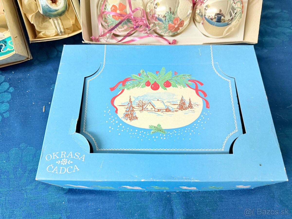 Starozitne vianocne ozdoby Ceskoslovensko a Zapadne Nemecko - 2