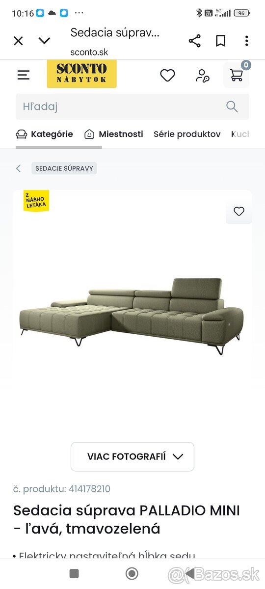 Sedačka Palladio Mini - 2