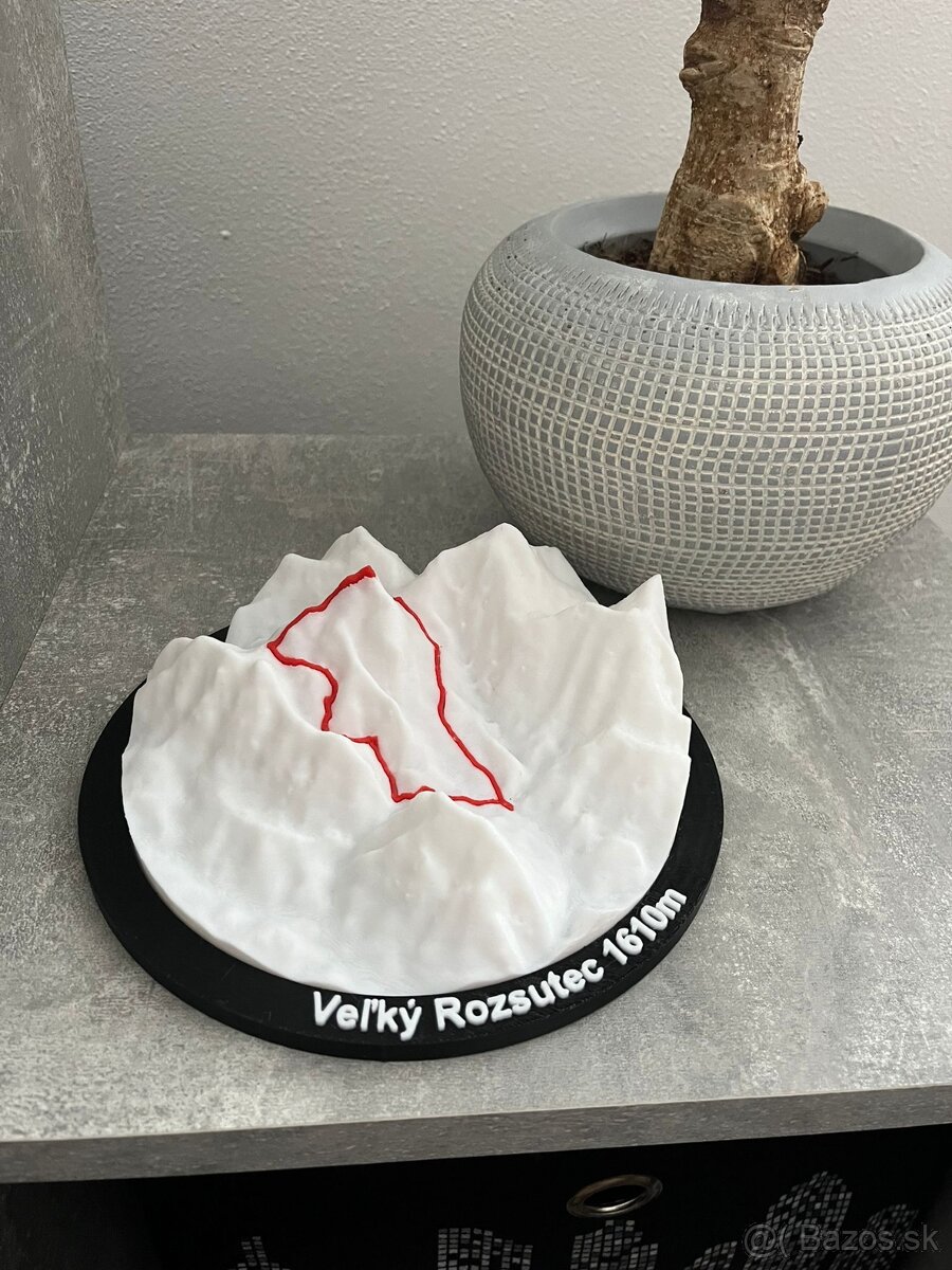 3D personalizovaná mapa tvojej turistiky - 2