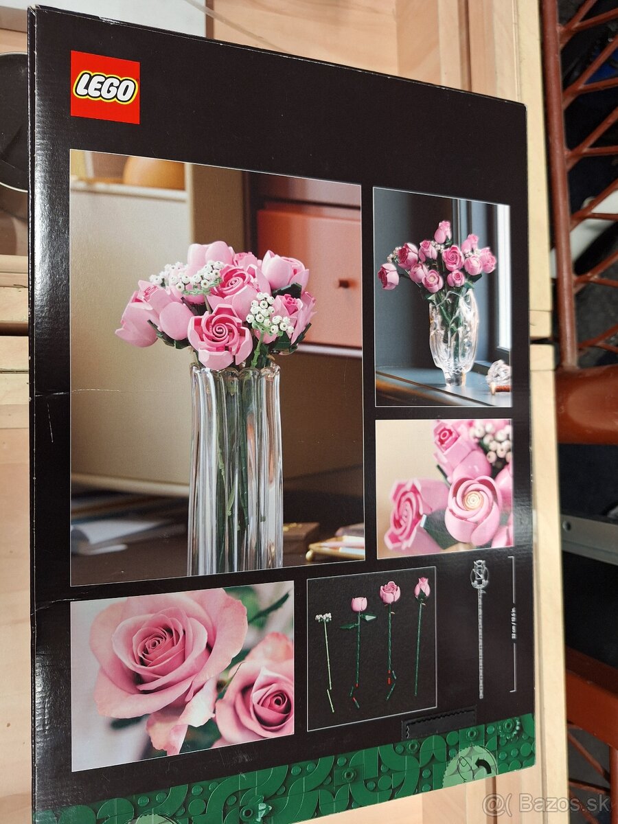 Lego botanicals 10374 květiny kytice růží - 2