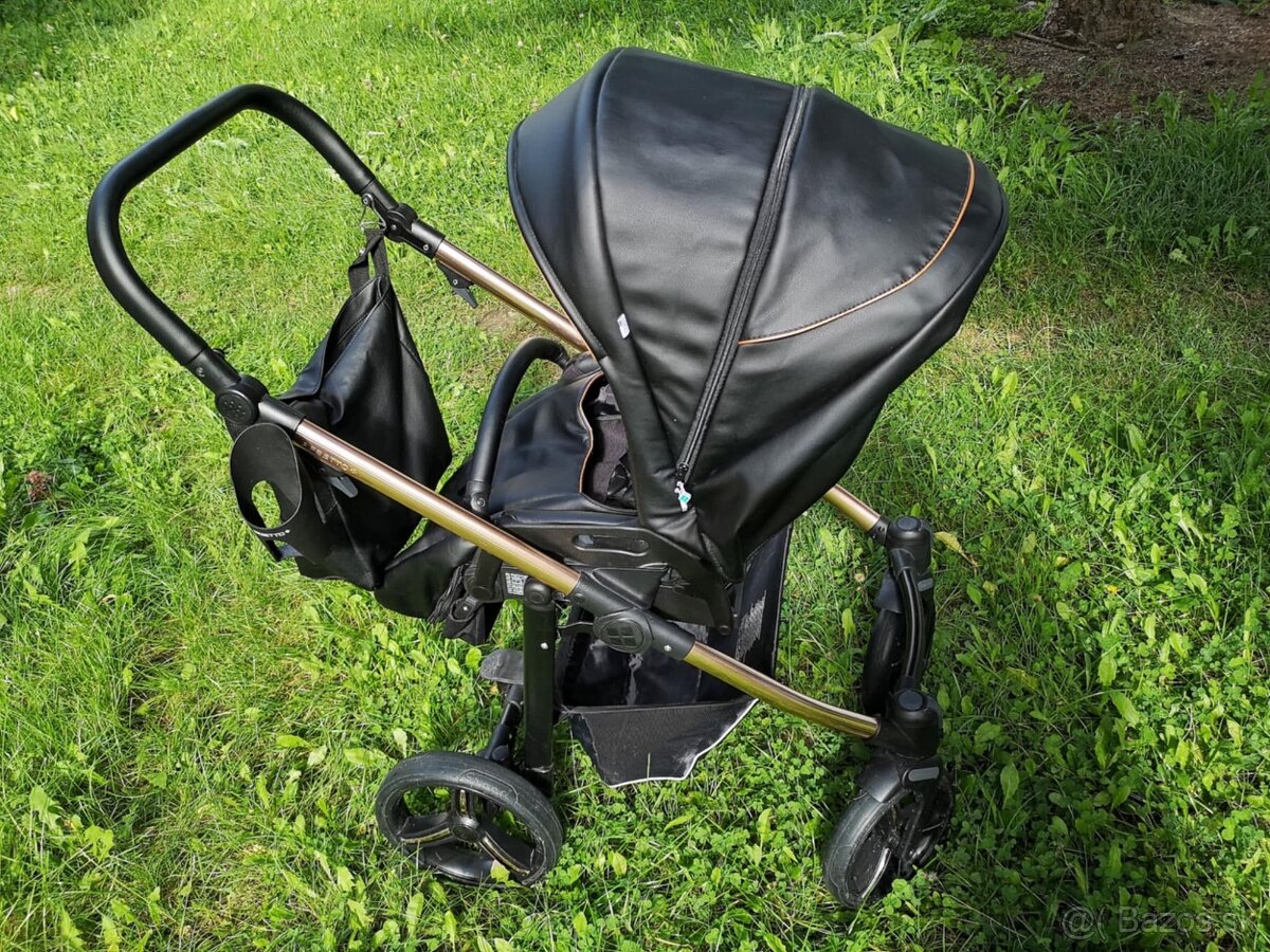 Športový kočík Bebetto Estilo Nico čierno medený - 2