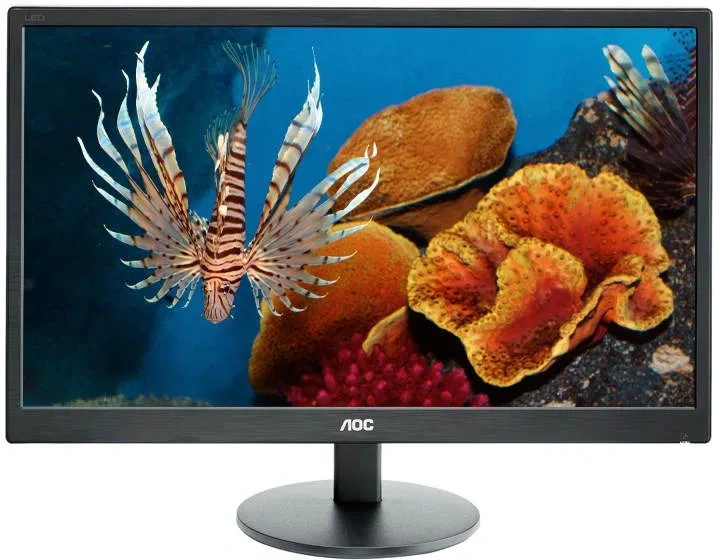Predám AOC E2470SWHE – 24" Full HD monitor, 1 ms, HDMI - 2