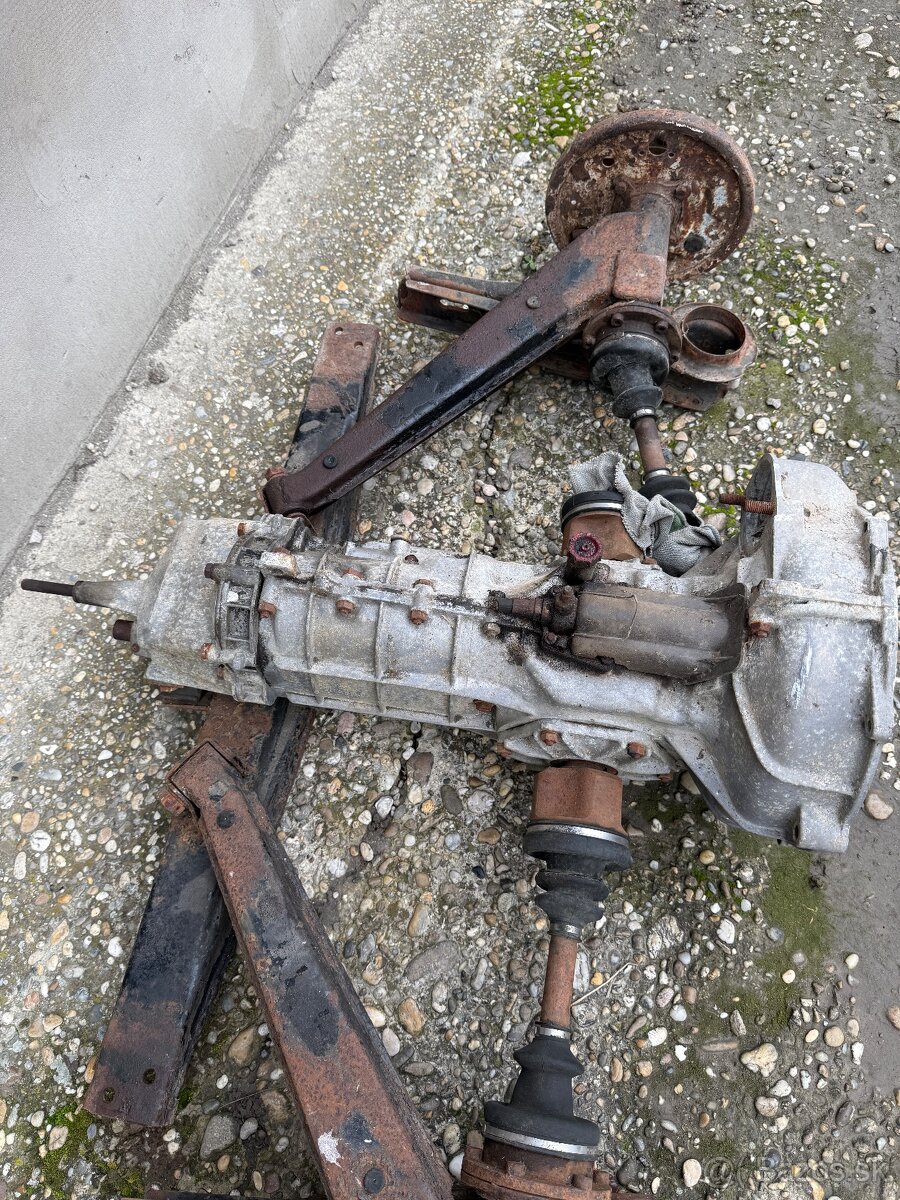 Zadna naprava prevodovka skoda 136 rapid 130rs - 2