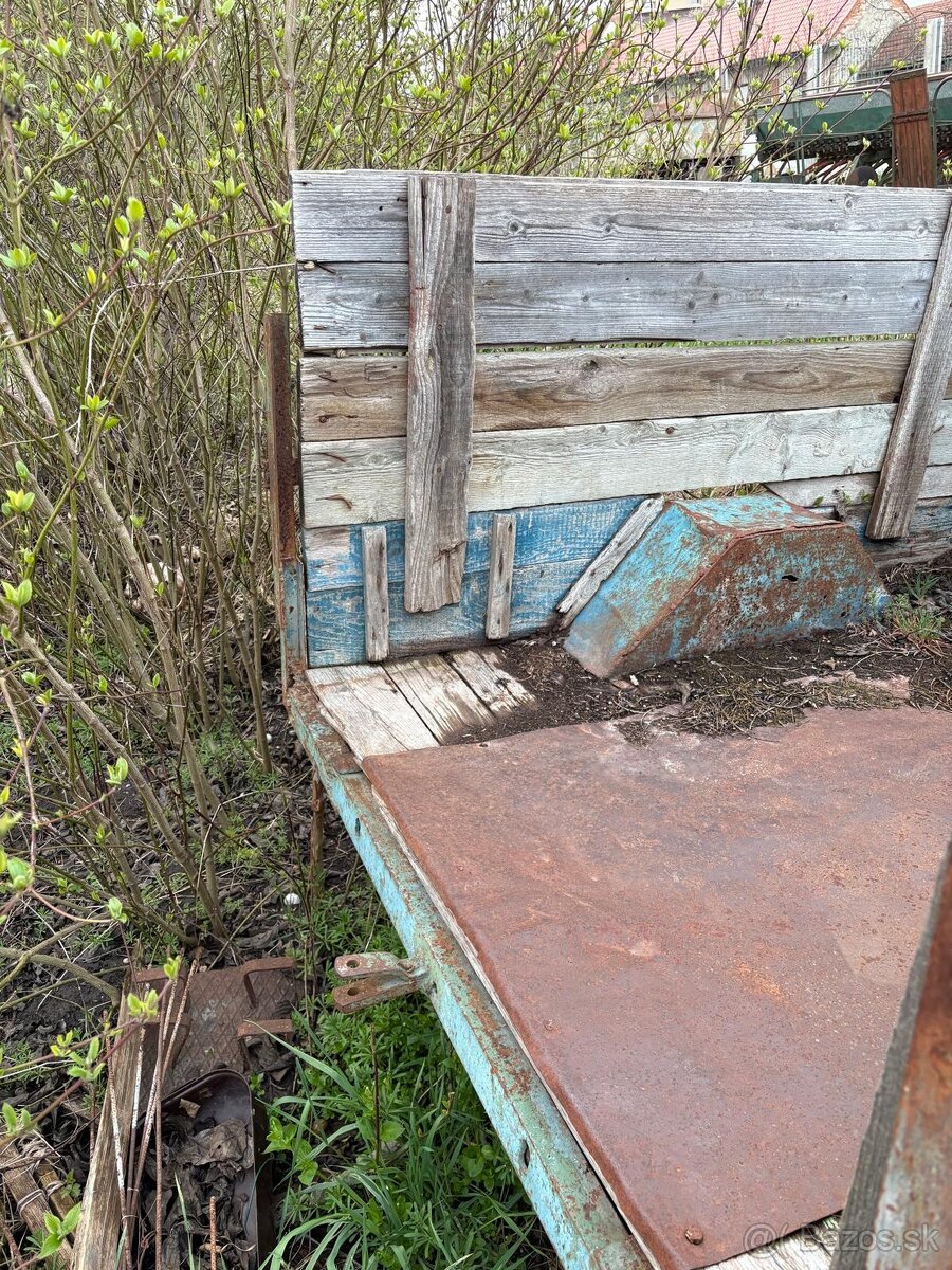 Vlečka za malotraktor - 2