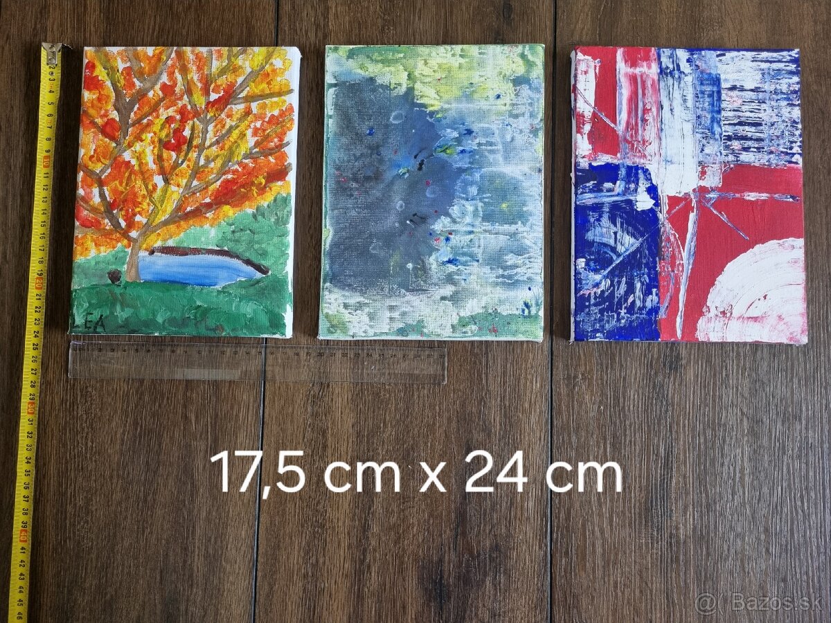 Ručne maľované obrazy na plátno - 2
