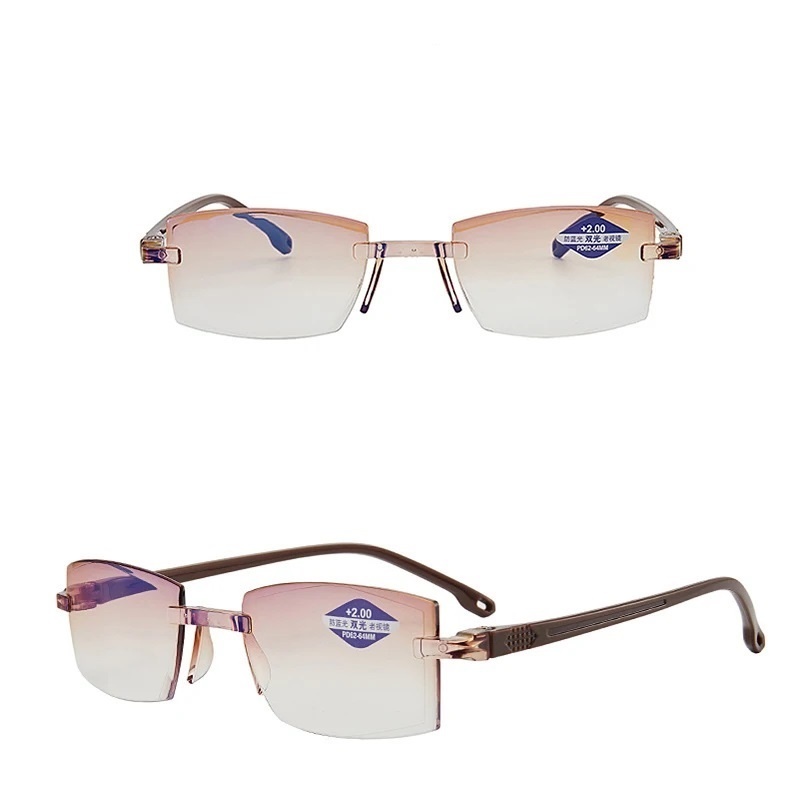 Lacné slnečné okuliare hnedé - 2