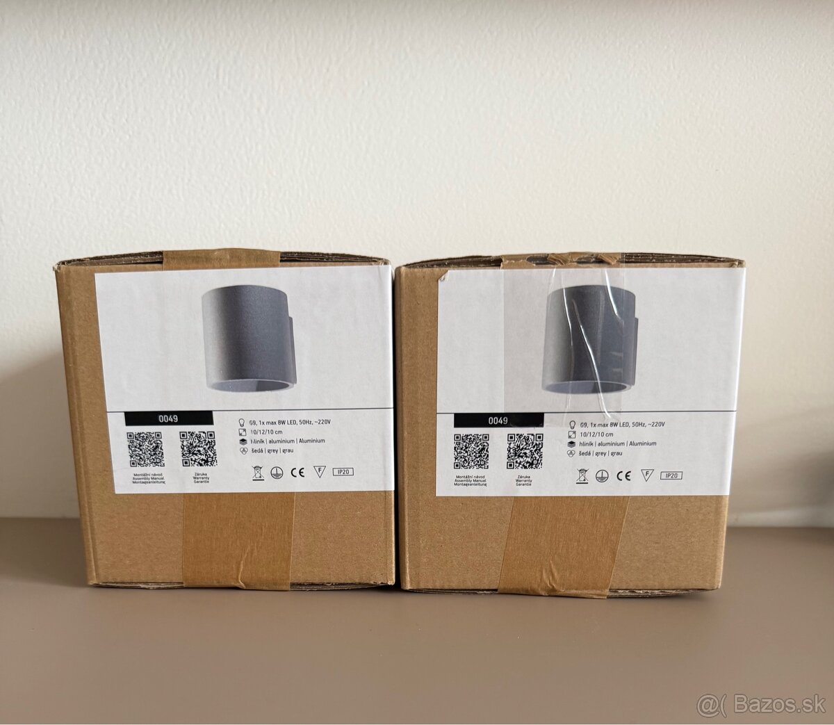 Nástenné bodové svetlá 2ks - 2