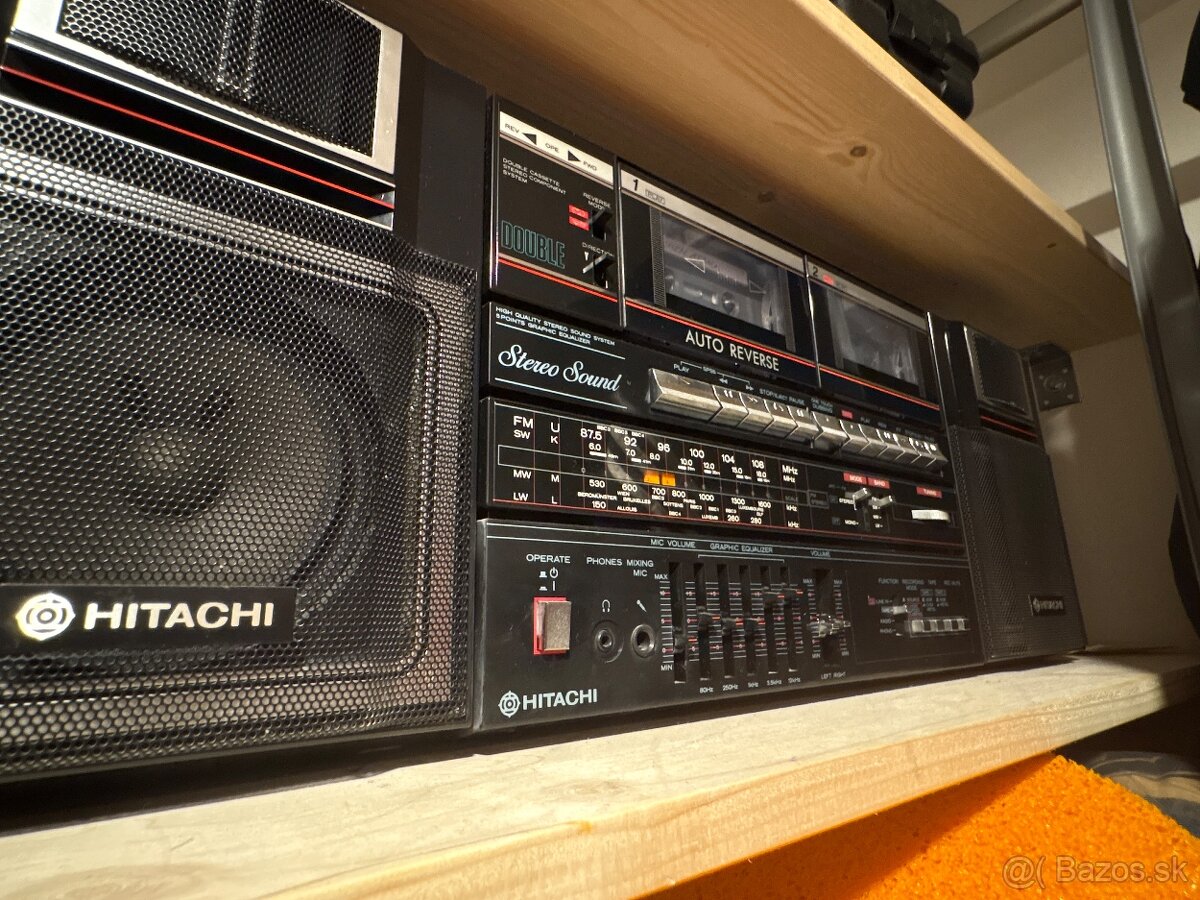 Predám radiomagnetofón Hitachi - 2