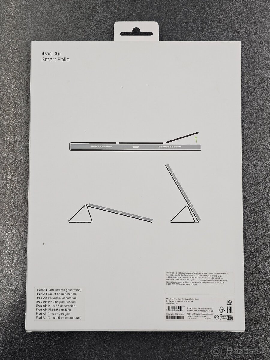 Apple iPad Air Smart Folio Case Black - 2