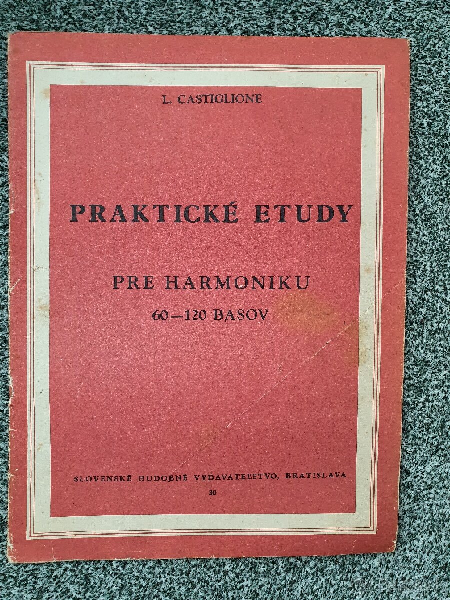 Príručky pre hru na harmonike - 2