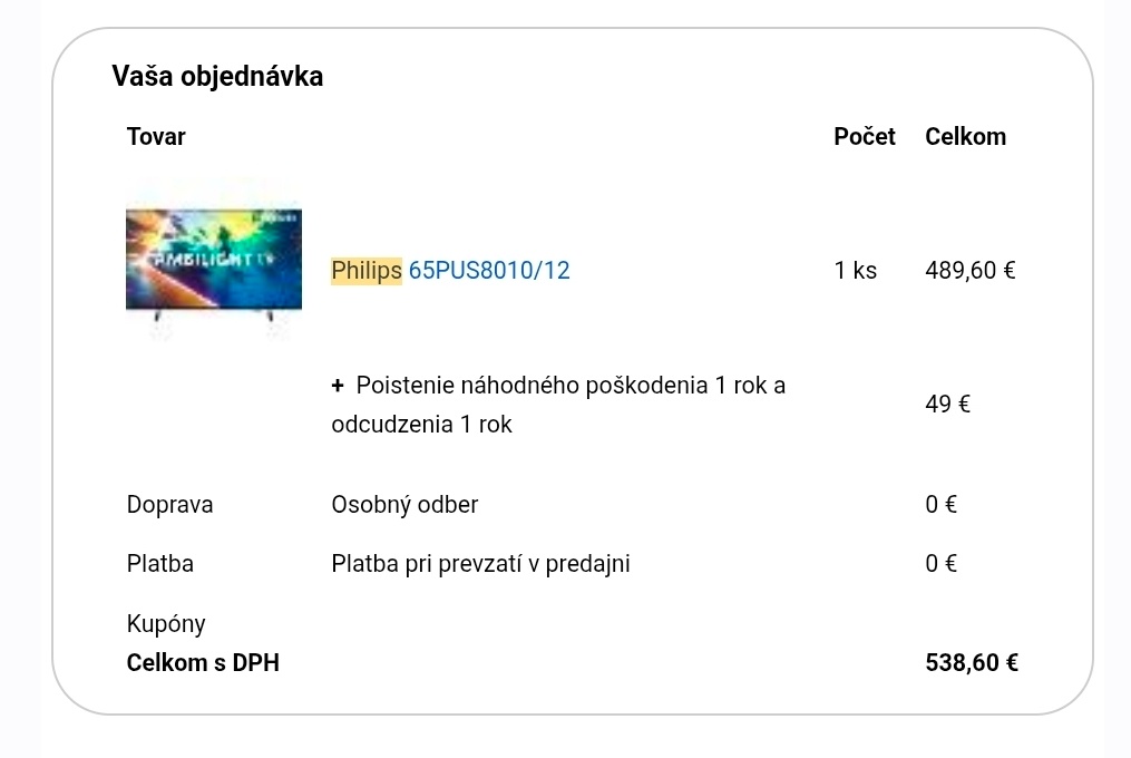 Philips 65PUS8010/12 - 2