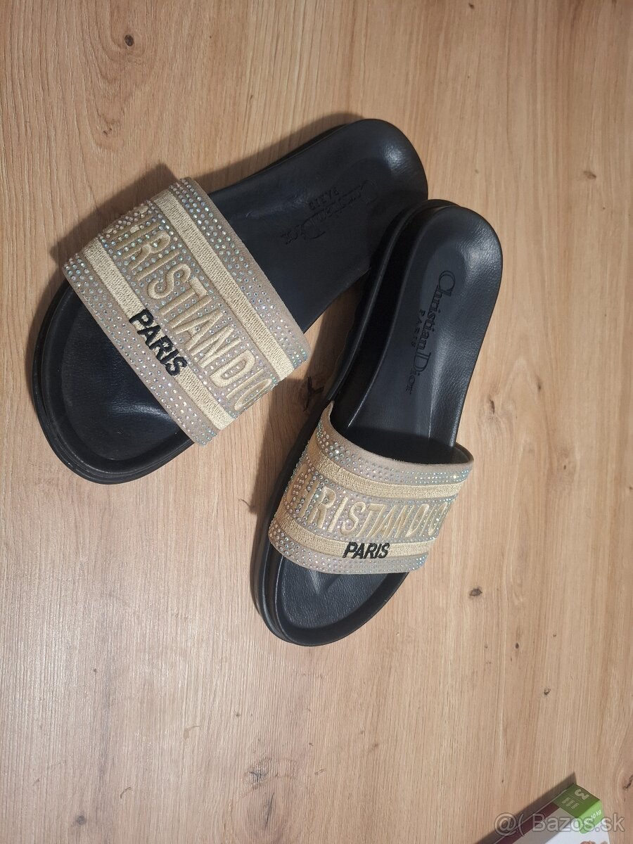 Christian Dior šľapky - 2