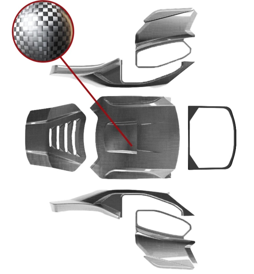 Kompletná kabina na Can-am Maverick X3 Coyote-Racing - 2