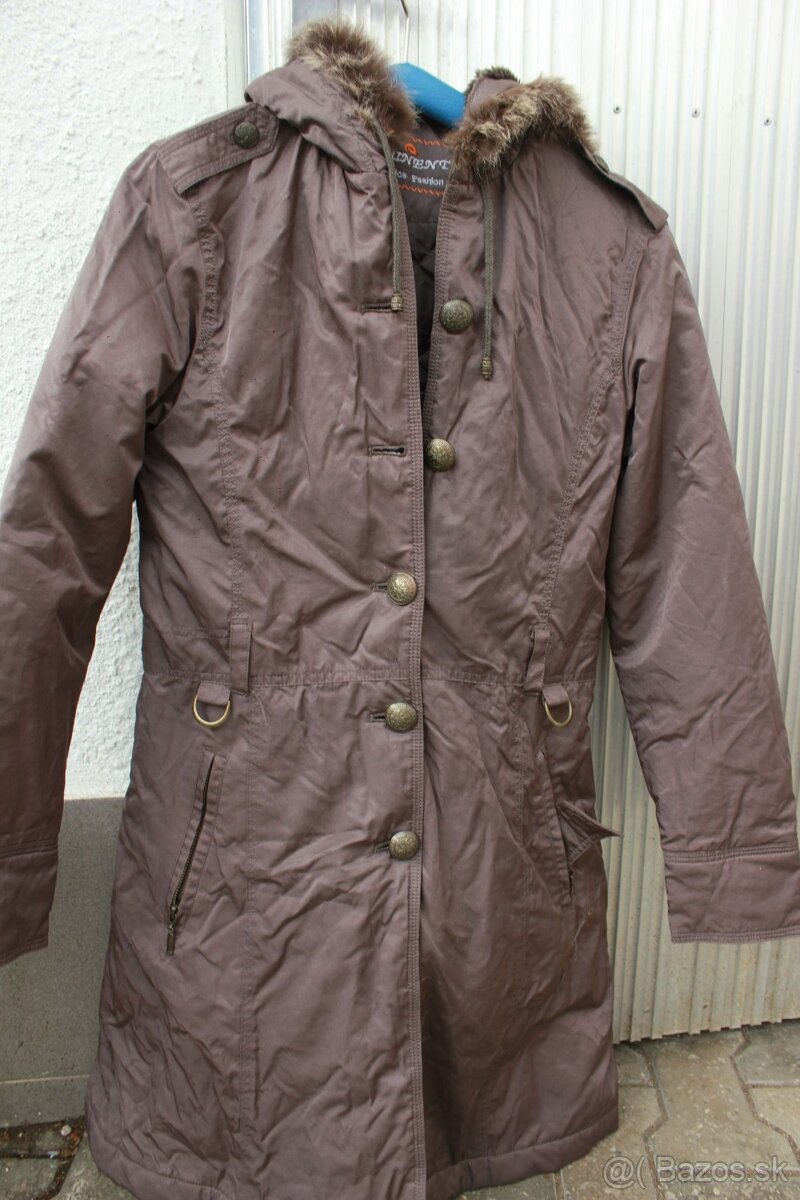 hneda bunda s kapucnov - 2