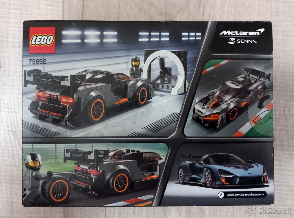 LEGO® Speed Champions 75892 McLaren Senna nové zabalené - 2