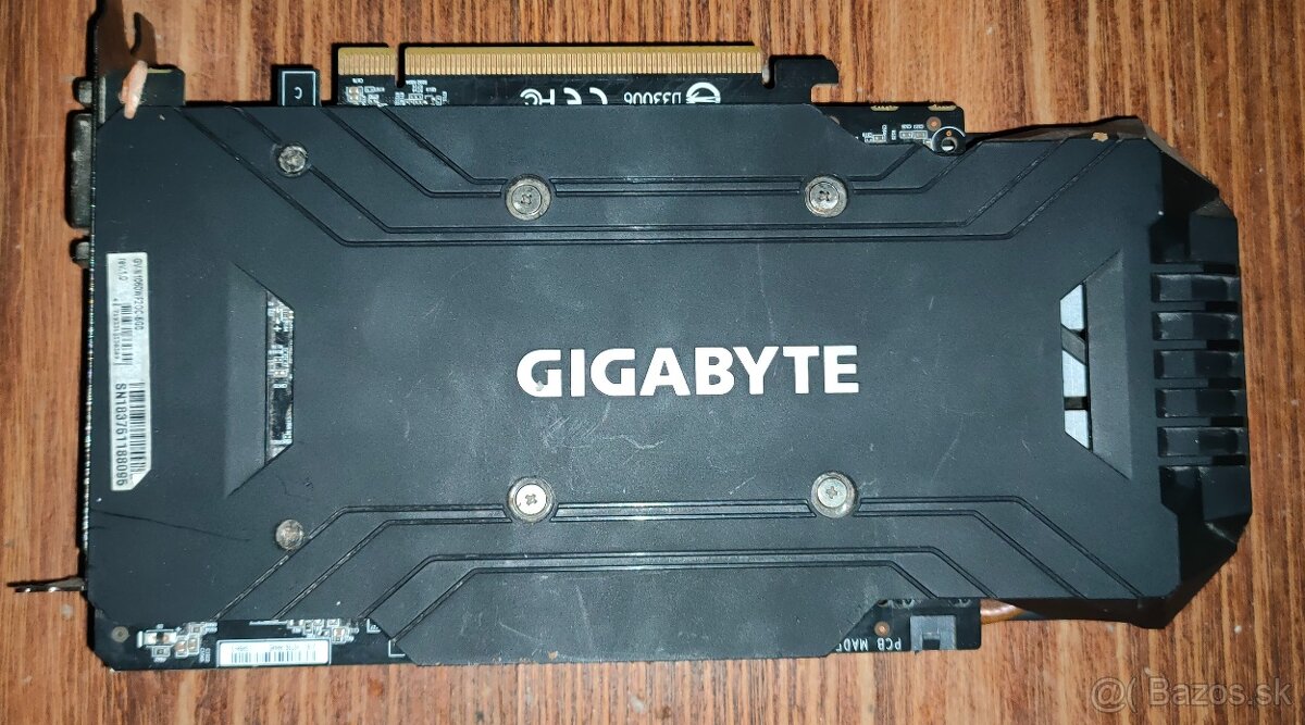 Gigabyte GTX 1060 6GB Windforce - 2