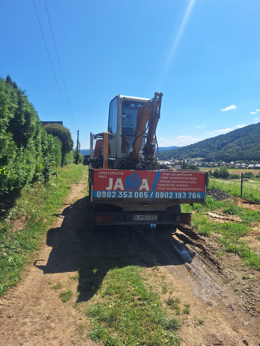 Zemne a vykopove prace, doprava - 2