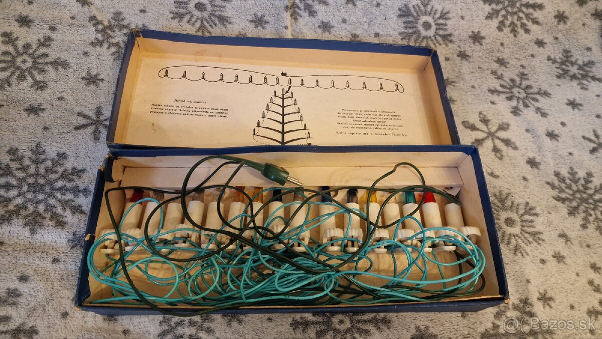 Retro žiarovky farebné - 2