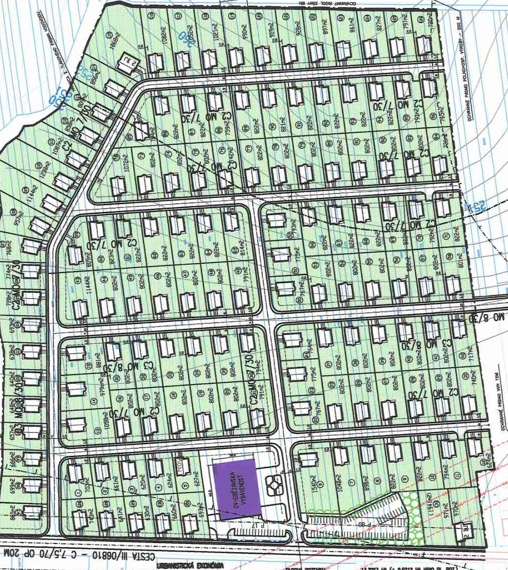 Predám pozemok k výstavbe RD - Petrovany PREŠOV - 2