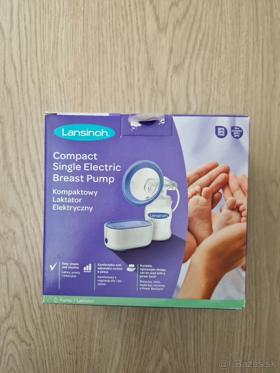 Odsávačka materského mlieka Lansinoh - 2