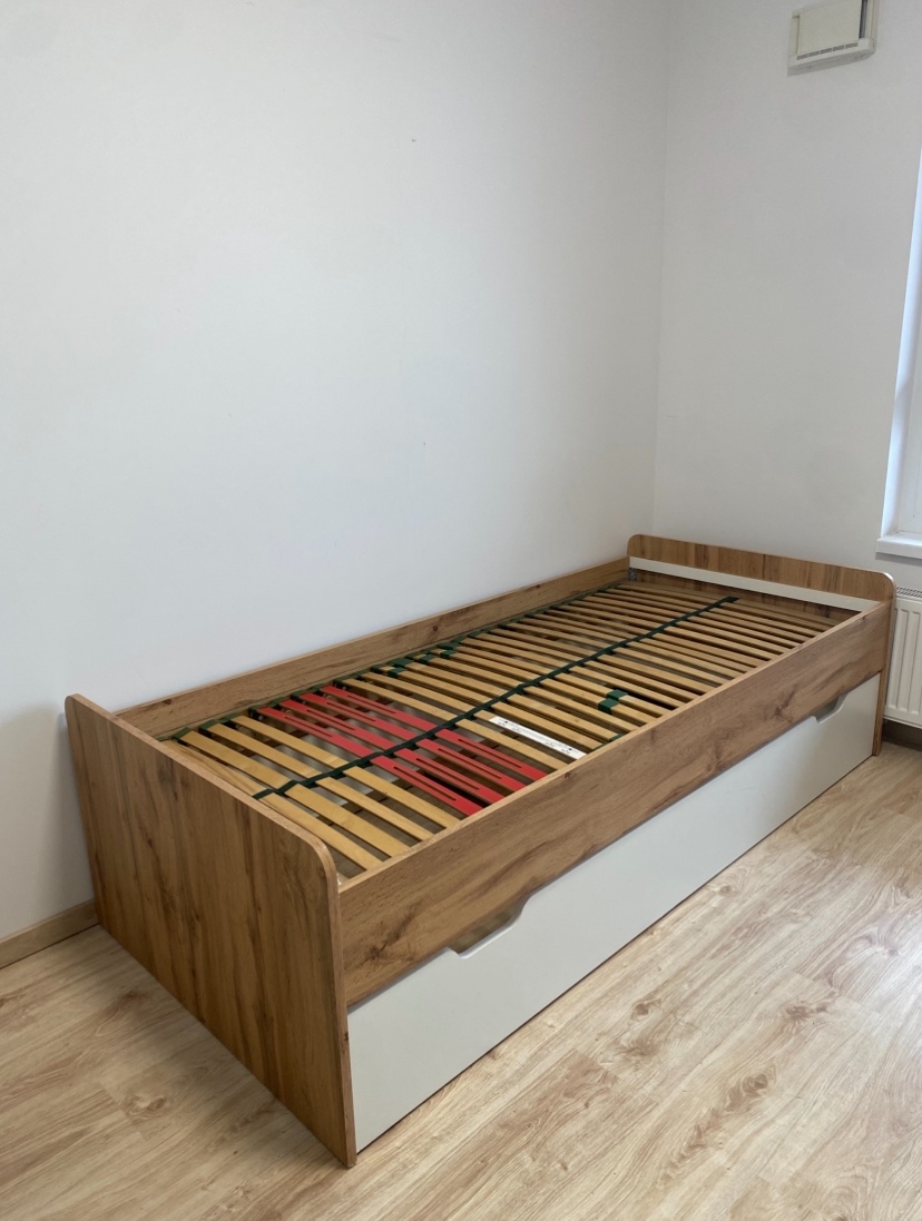 Výsuvná posteľ + rošt + matrac - 2