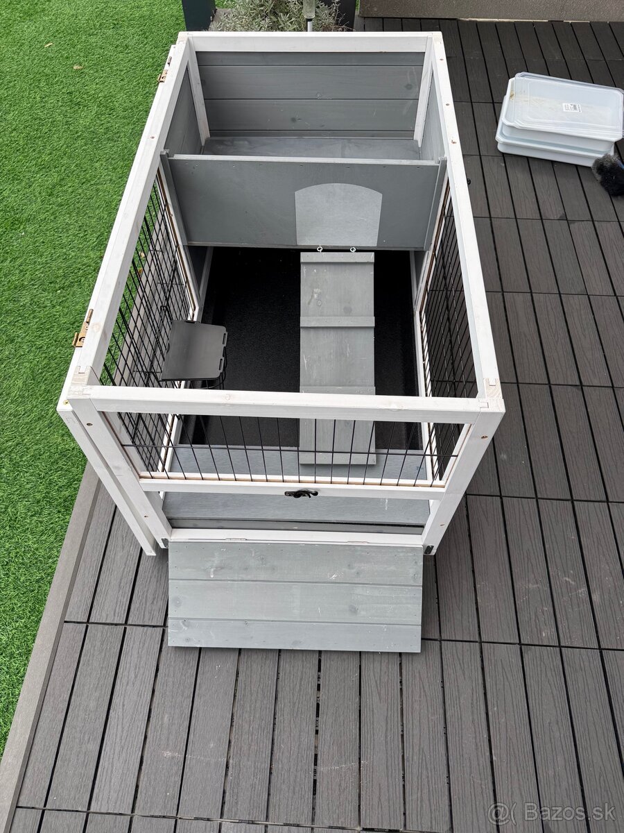 Predam drevenu klietku pre kralika. - 2
