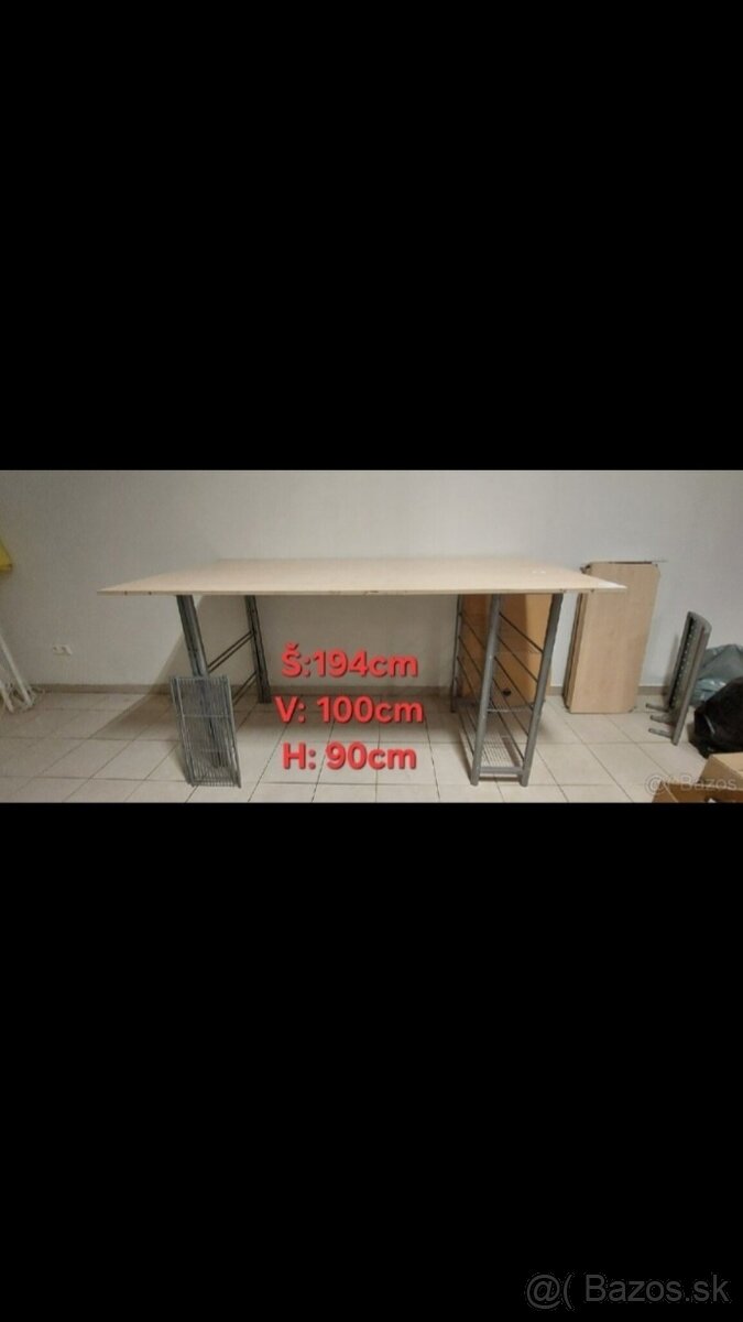 Stôl vysoký - 2