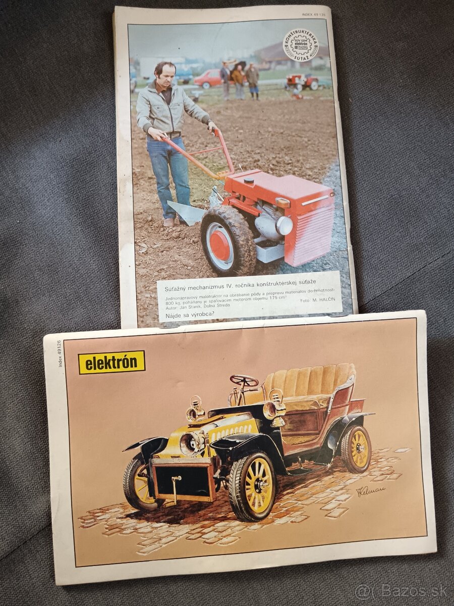 Predám mesačník elektrón, rok 1986 - 2