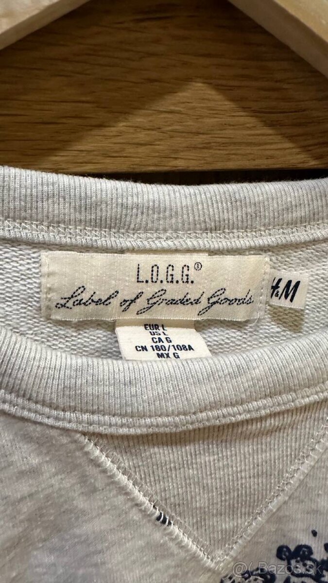 Mužská Mikina H&M L.O.G.G (L) - 2
