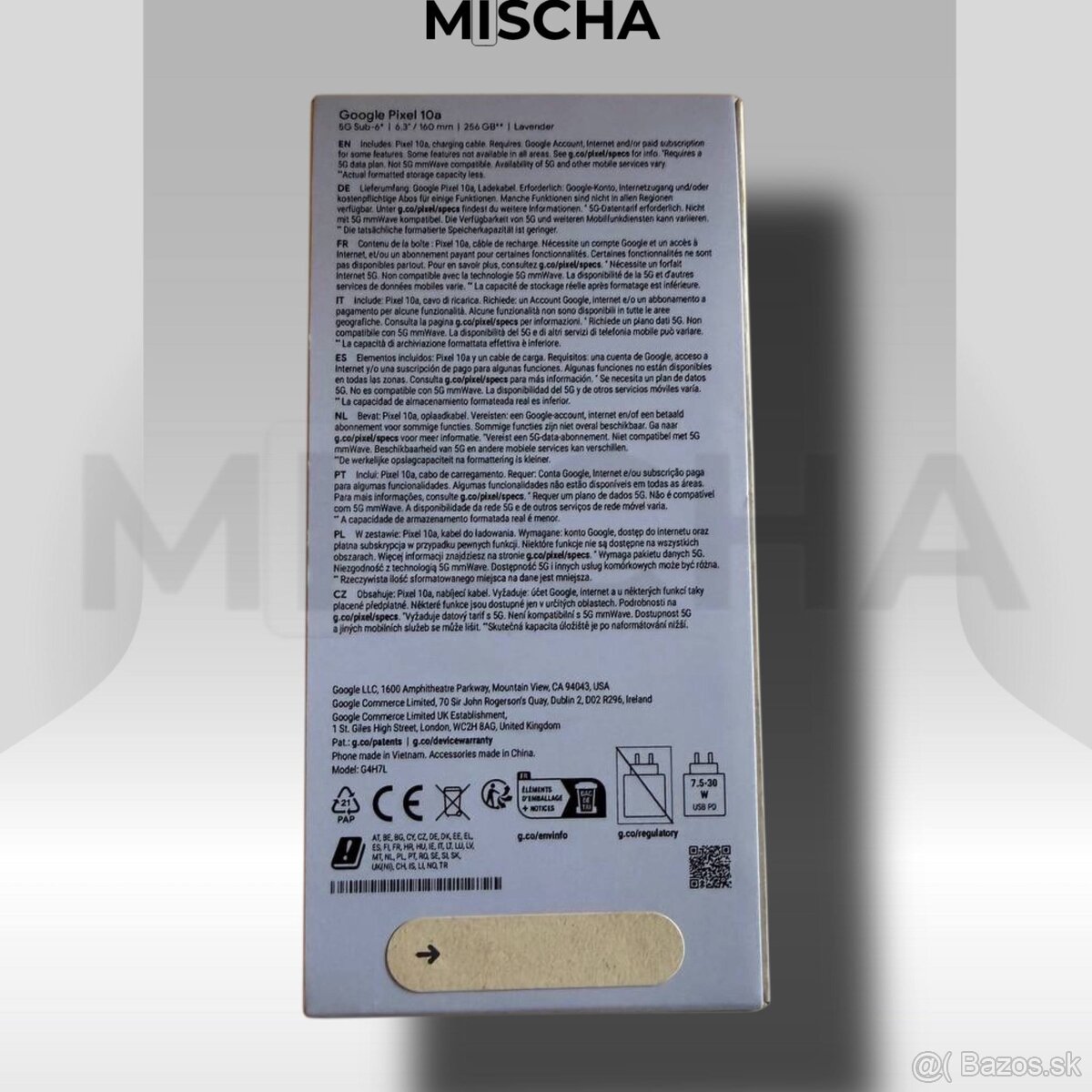 Google Pixel 10a 256Gb Lavender - 2