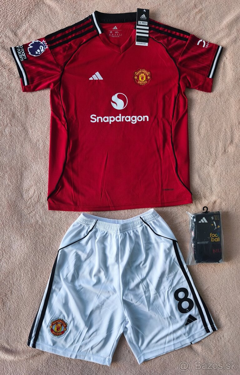 Detský futbalový dres Manchester United - B.Fernandes - 2