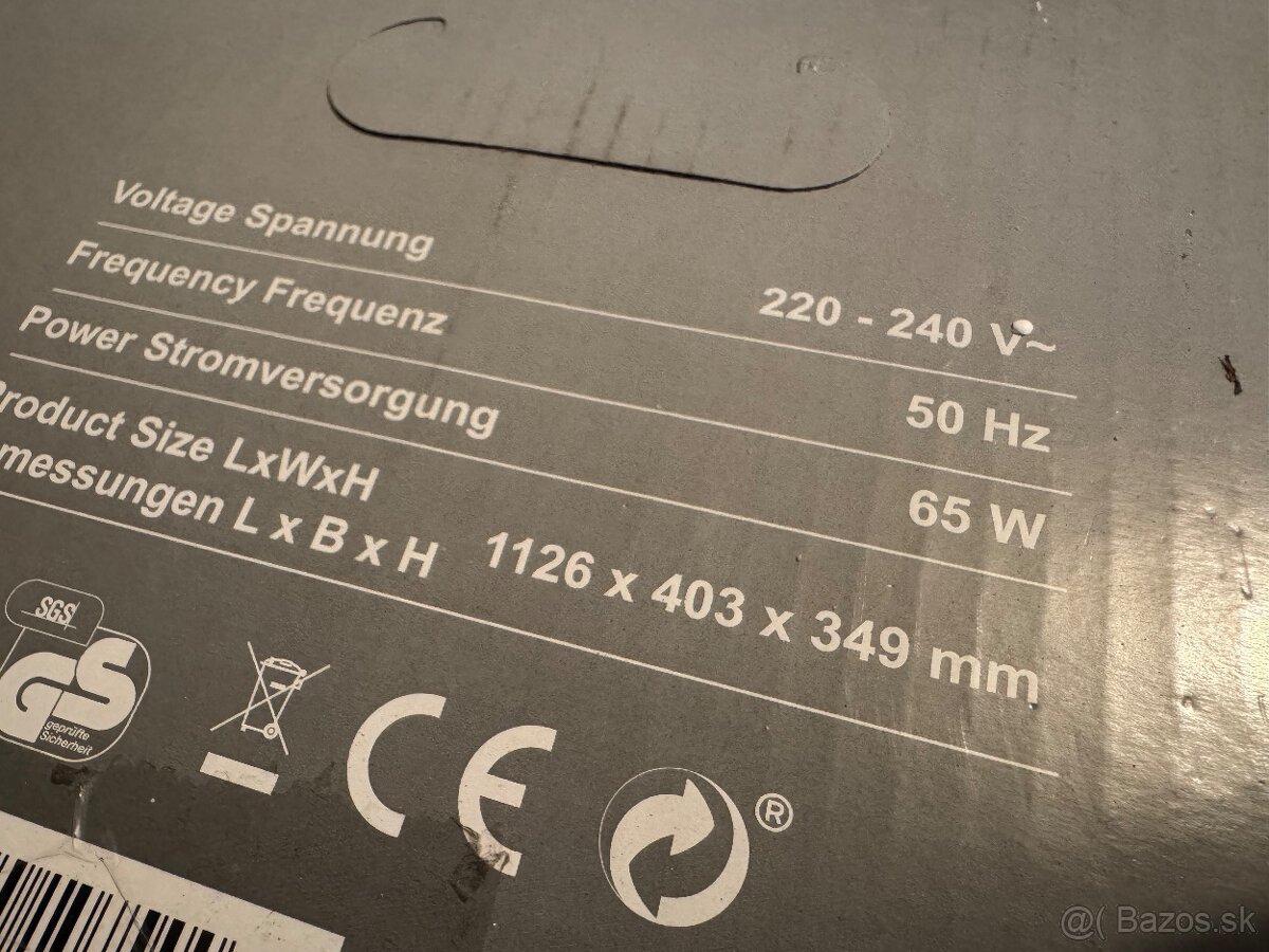 Stojanový ventilátor s dochladzovačom a zvlhčovačom - 2