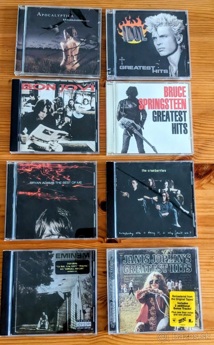 Mix originál hudobných CD - 2