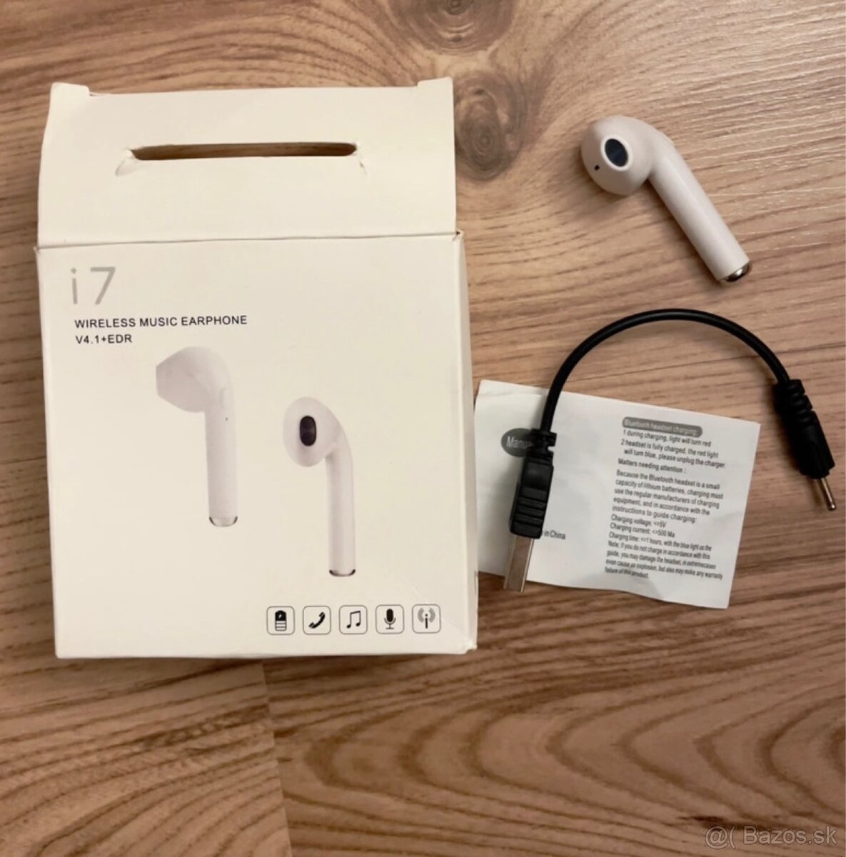 Bezdrôtové slúchadlo i7 Wireless (handsfree) - 2